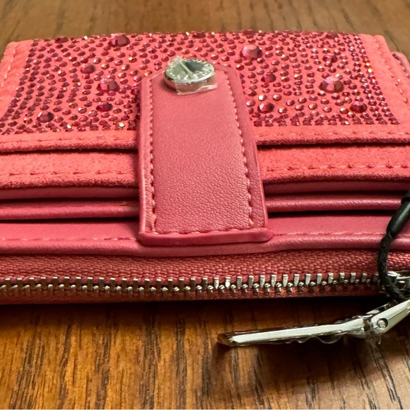 Steve Madden Small Card Case/Wallet Pink- NWT - Picture 3 of 8